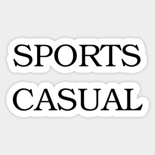 Sports Casual Alan Partridge Sticker